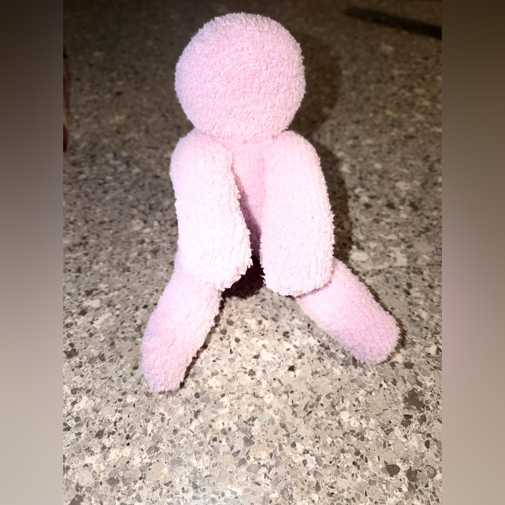 Handmade l Pink Plushie Doll l NEW